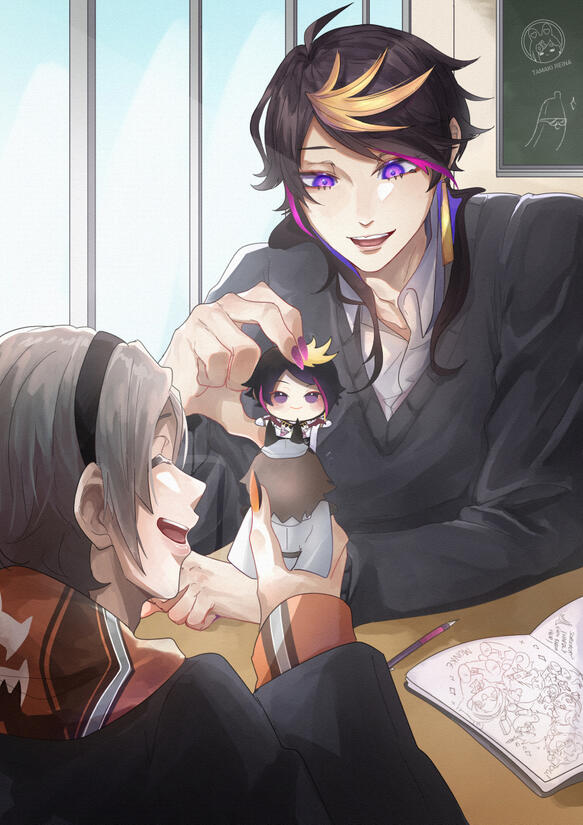 Shu and Mysta - LUXIEM - NijisanjiEN Shu and Mysta - LUXIEM - NijisanjiEN