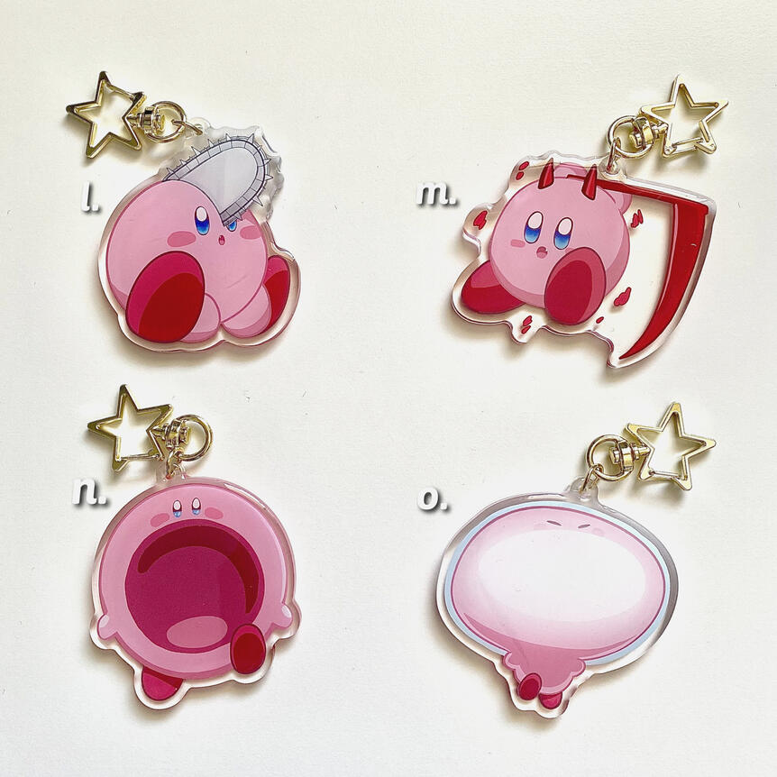 Kirby Keychains C Kirby Keychains C